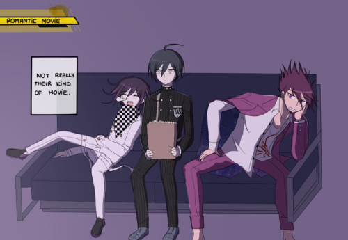 Saihara : We took a whole evening to watch every kind of movie&hellip; Despite our tastes.