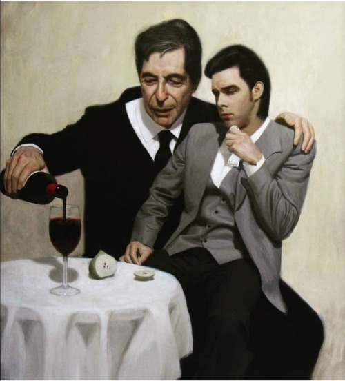 lucienballard: “Leonard Cohen Consoles Nick Cave”     Ben Smith 2011 source 