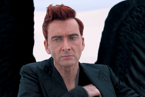 guillermodltoro:David Tennant as Crowley in Good Omens (2019)1.06 “The Very Last Day of the Rest of 