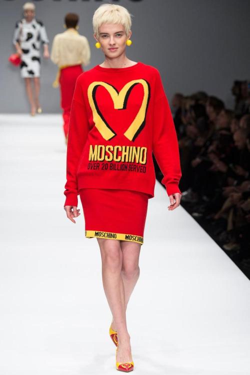 Moschino F/W 2014