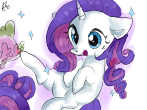 30minchallenge:  Rarity - ½ SFW  <3 adult photos