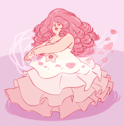 prospails:  Rose doodle from the stream!