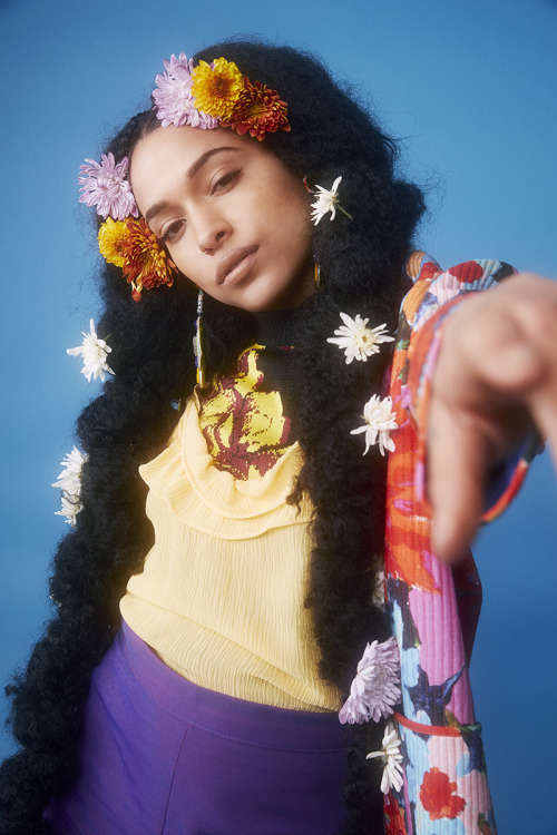 flowerrboy:  princess nokia for ladygunn magazine
