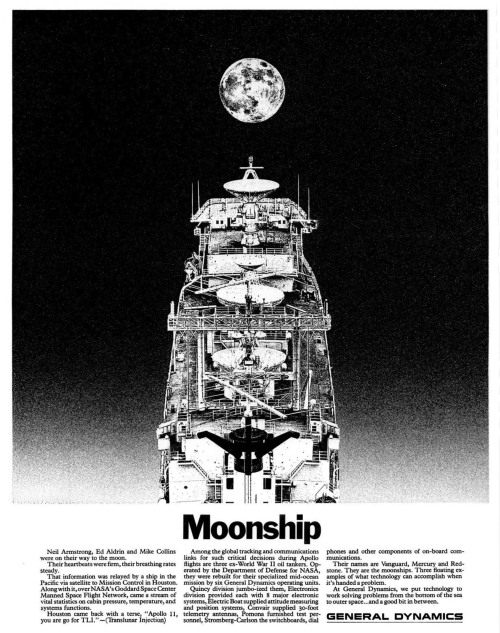 Moon themed ads from the time of the Moon landing.Source: LIFE Aug. 8, 1969