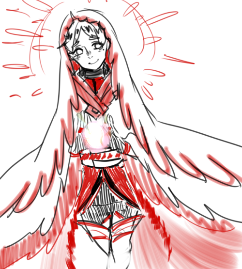 quick sketches i did for the RPG/fantasy AU prompt for hq_69min never submitted suga cause anatomy a