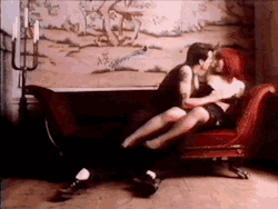 Jennaavh:  Watchtheright:   Henry Rollins And Lydia Lunch  Now I’m Horny. Jesus