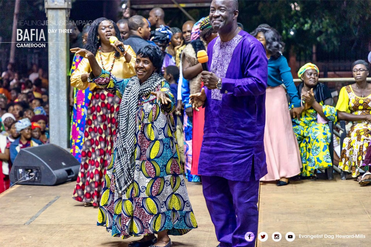 Evangelist — Healing Jesus Campaign in Bafia.