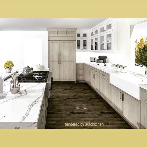 Here&rsquo;s another view of the kitchen of @lorenzomt and his wife Cecile @simplyperfectbaby Ce