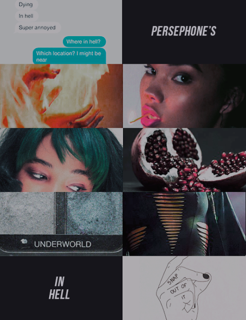 pipergreenmantle: Persephone Aesthetic Tonight, I’m going to kill.