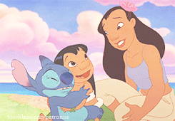 toothlessismypatronus:  Lilo and Stitch + Hugs  ”..because we all need someone