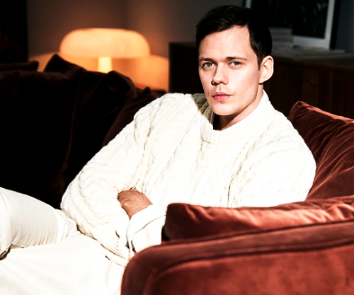 userethereal: BILL SKARSGÅRD Rickard Sund ph. for Netflix Queue | May 2022