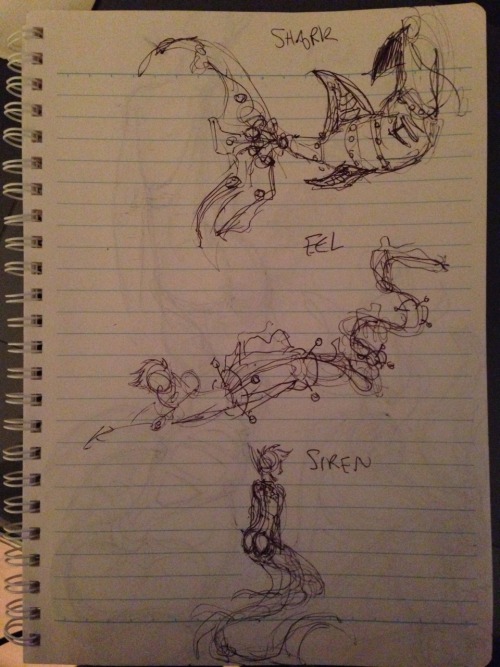 kit-replica:4 CMau tail designs that I may or may not draw properly.Crystal Chandelier- a long and o