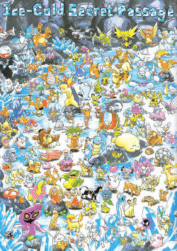 pokescans:  Let’s Find Pokémon: Crystal