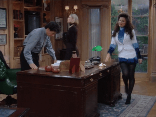 thefinenanny:Seriously though, how did he ever get work done?