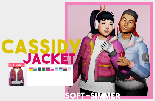 soft-simmer:CASSIDY JACKETI FINALLY FINISHED IT it took me way to long to separate this jacket from 