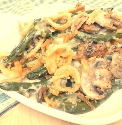 Green Bean Casserole With Fresh BeansFresh Ingredients And A Homemade Roux Give This Green Bean Casserole