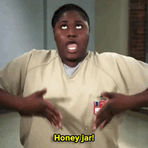 micdotcom:  Watch: The cast of OITNB parody Kimmy Schmidt’s “Peeno Noir” with “Honey