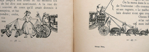 L’Oiseau Bleu, Mme d’Aulnoy, illustrations  Lola Anglada,   éditions  Hachette 1912/1930 The Blue Bi