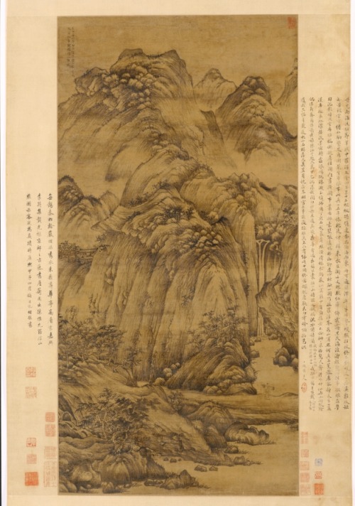 The Woodcutter of Luofu, Chen Ruyan, 1366, Cleveland Museum of Art: Chinese ArtThis landscape illust