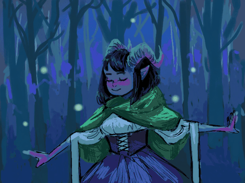 raiain: she is dancing
