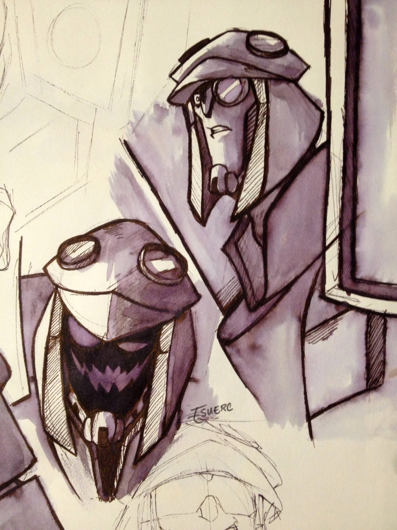 esuerc:  Doodles from 2D Swindle won’t leave poor Lockdown alone