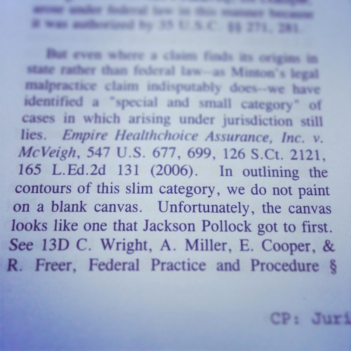 John Roberts, you clever bitch. Way to liven it up a bit.