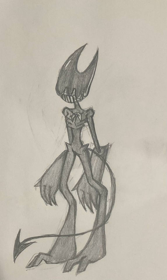 I Think I Finally Decided On The Final Design For Ink Bendy In My Au. Nice