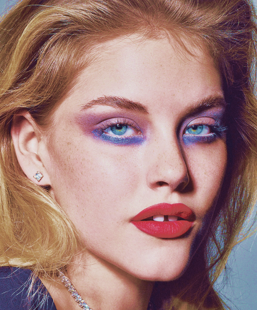 furples:The New York Times T Style Winter 2011, “Party Girl”Ashley Smith by Richard Burbridge
