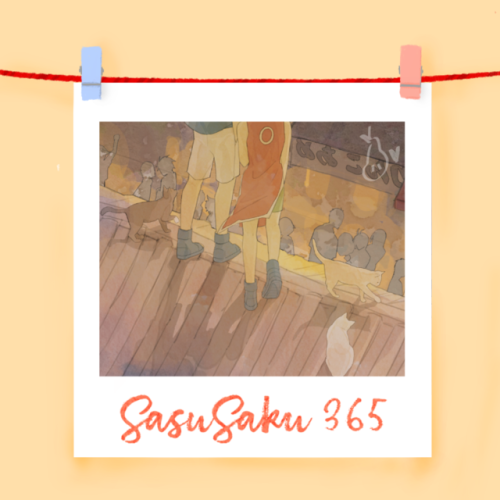 A preview of my illustration for the “SasuSaku 365″ Calendar!Pre-orders are open in 15 S