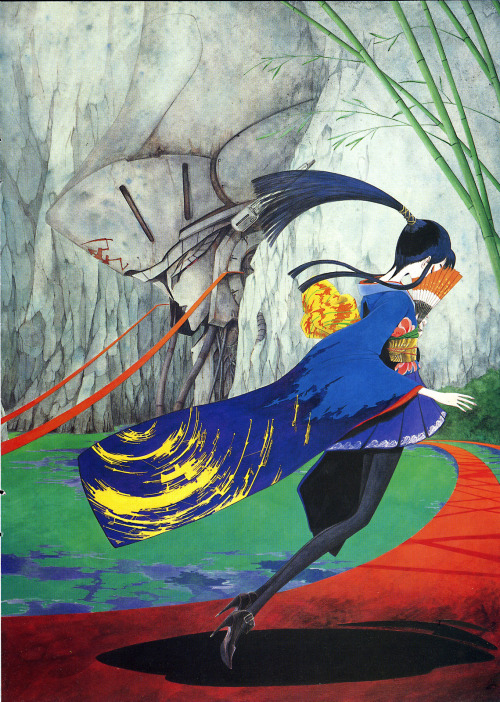 [Nagano Mamoru] The Illustrations of Mamoru Nagano