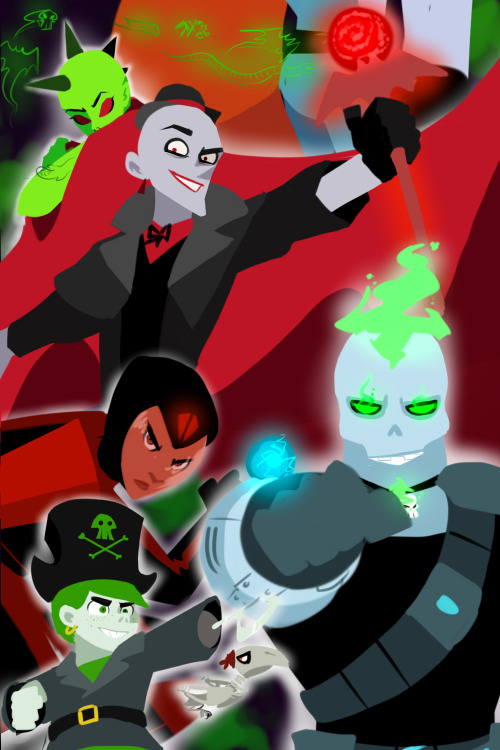 beccadrawsstuff:   It was then that he knew what he had to do He had to stop all the ghosts that were comin’ through He’s here to fight for me and you!  Happy tenth anniversary to Danny Phantom!! 