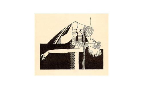 Top: The Death of Tristan, Mac Harshberger, Tristan and Iseult, 1927Bottom: Iseult’s Ring, Mac