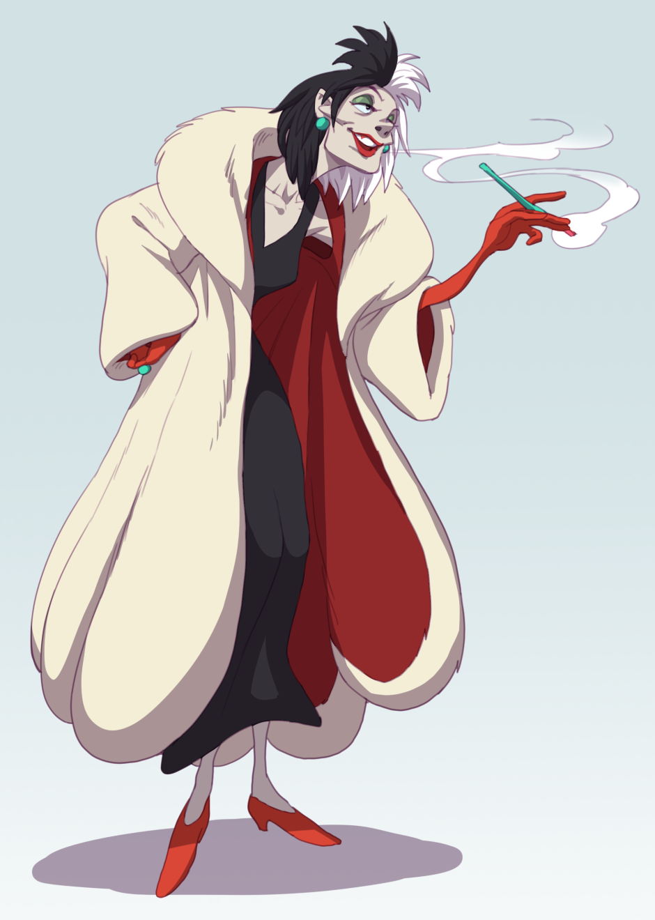 manalon:  Day 11 of Villain Month - Cruella de Vil 