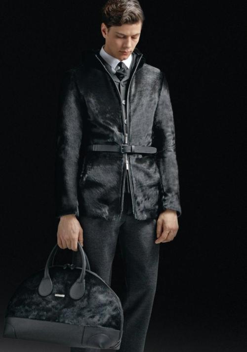 bothsidesguys: SIMONE NOBILI in EMPORIO ARMANI FW14. armani.com