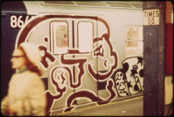 nycnostalgia:  Graffiti in 1973  DIRTY OLD