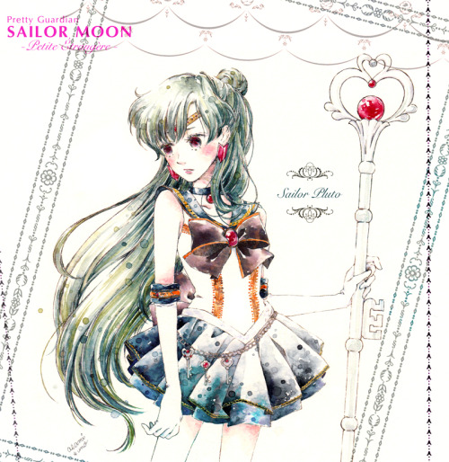 girlsbydaylight: Sailor Pluto by 卯野 あさみ on pixiv