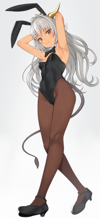 memeppoi: pixiv、Twitterともにフォロワー数が３万人を超えたので記念にバニーガールのウルスラを描きました。 pic.twitter.com/hWJbPGDM3o— たくのみ (@takunomi_athome) February 16, 2018 