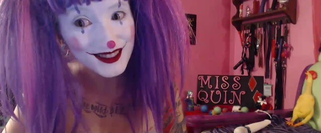 thatmissquin:  Happy #SexClownSundaycheck out my clown porn http://clips4sale.com/store/56029 