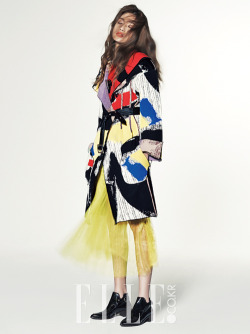 koreanmodel:  Choi Ara and Nam Joohyuk by Kim Youngjun for ELLE Korea Feb 2014