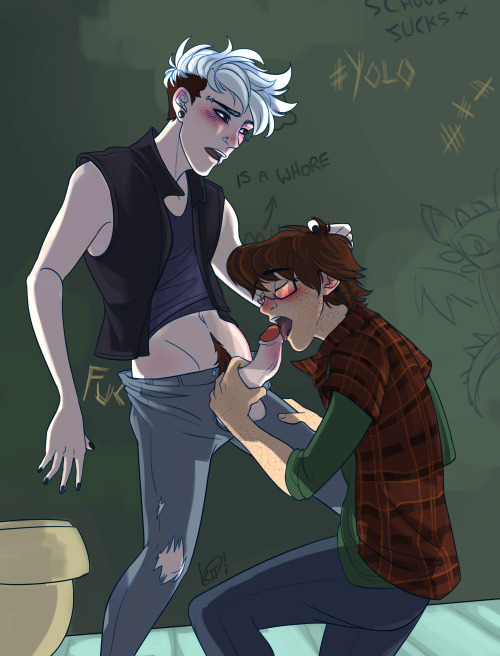 monster-peen:  Commission for @avatarmn‘s super sexy fanfic ‘Deposits’ (Part of his trilogyof fics called the: ‘The Boys Room’ series). - Thank you so much for commissioning me, I will get the part II and III completed soon! Enjoy <3  