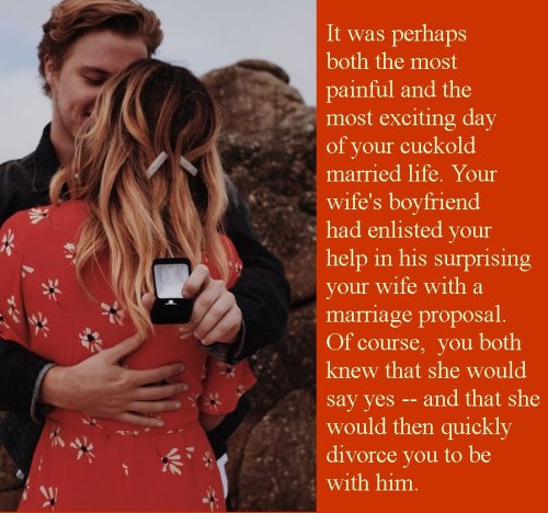 A Surprise Proposal Of Marriage.