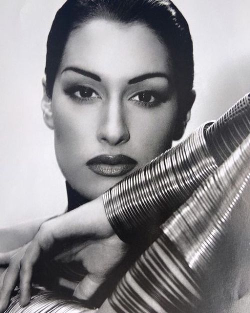 Yasmeen Ghauri By Walter Chin