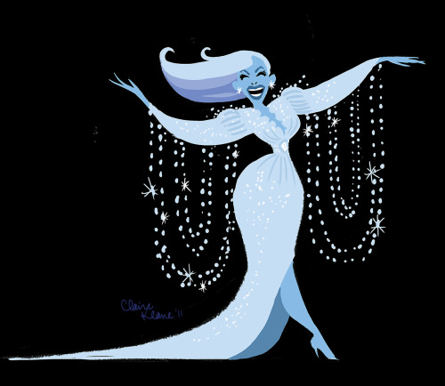 animationandsoforth: Early Elsa character designs by Claire Keane