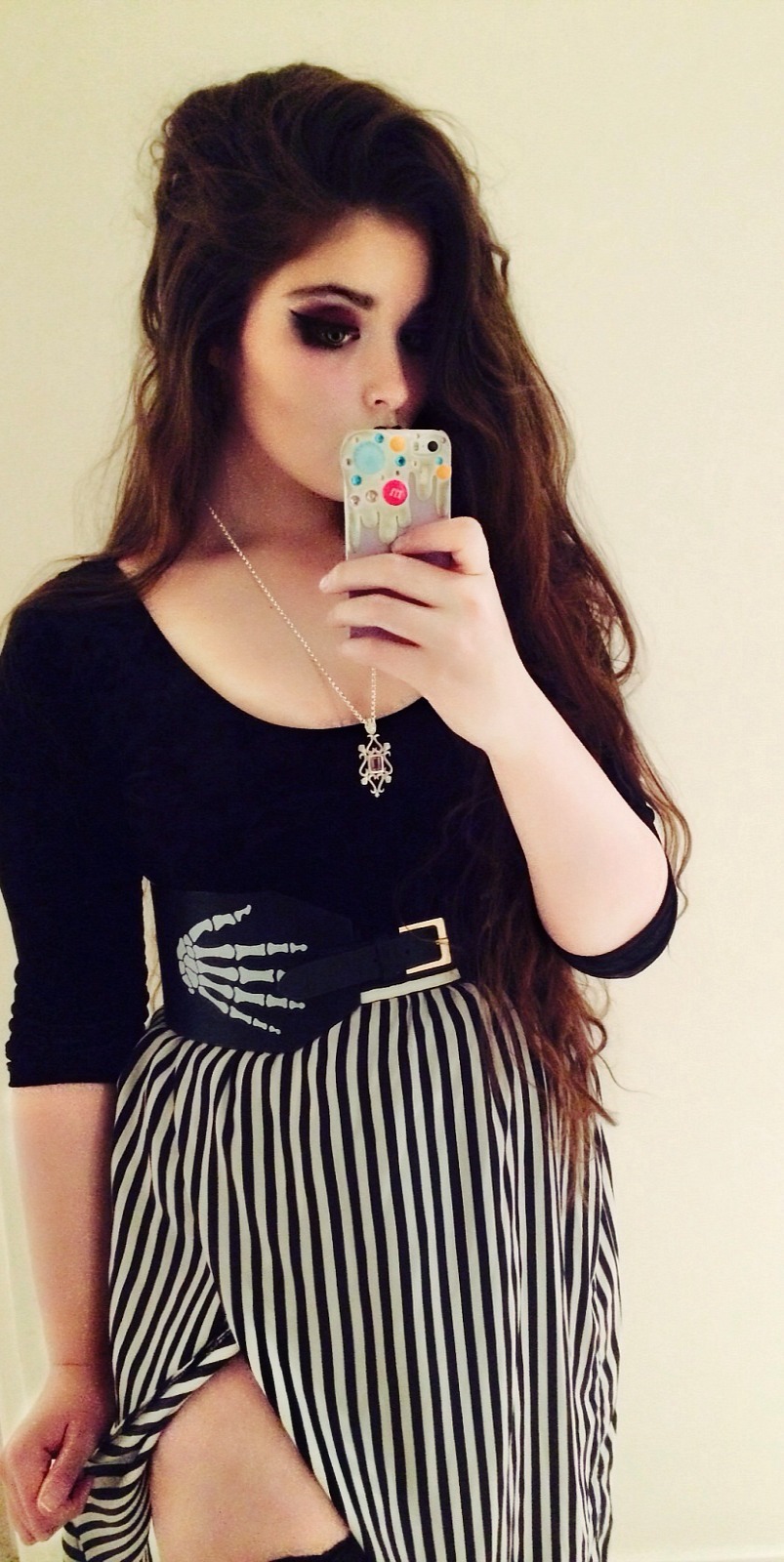 thezombieguru:  first pic I’ve posted of myself aside from my face, trying to feel