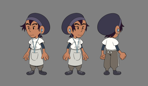 Chefs Challenge - Character DesignsDesigned by Benjamin Anders, Nick Winn & Tyrell SolomonColor 