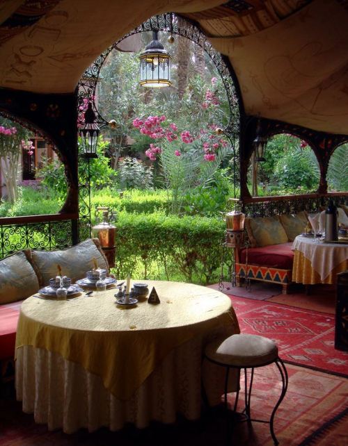 Riad Lamane Hotel in Zagora / Morocco (by ellenrichey).