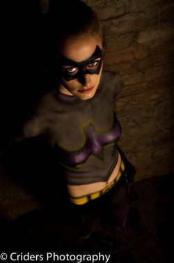 nerdybodypaint:  Batgirl by Criders 