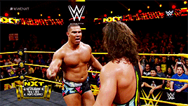 mith-gifs-wrestling:  We’re the best! You’re the best! You’re the best!  American Alpha celebrates becoming the number one contenders for the NXT tag team titles.