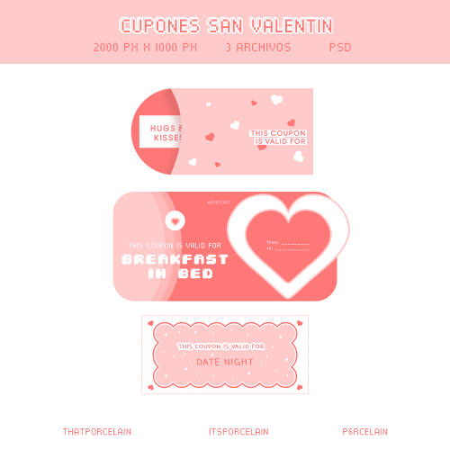 ! ♡♡ TEMPLATE 041  —— love coupons by porcelainlike/reblog if you use/download.don’t claim as yours.