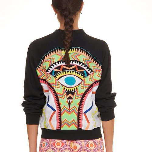 Eek!!!! Get pumped! This embroidered bomber from @marahoffman is hitting the racks this week! #allse